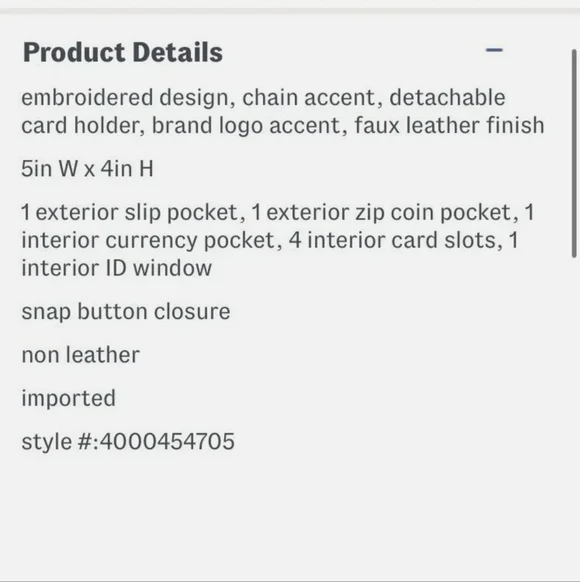 Betsey Johnson Emroidered Gummy Bears Bifold Wallet W Card Case - Picture 8 of 8